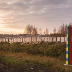 Evacuation at the border with Belarus
