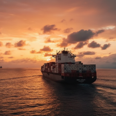 Russian cargo ship with stolen Ukrainian grain