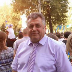 Место происшествия - уголок города П'ятихатки