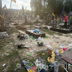 Drone attack on Snovsk