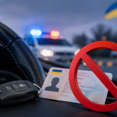 Штрафні бали та позбавлення прав