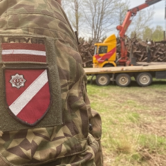 Латвия применяет дроны на границе