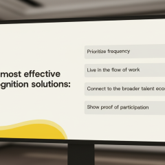 Логотипи Workday та Achievers разом