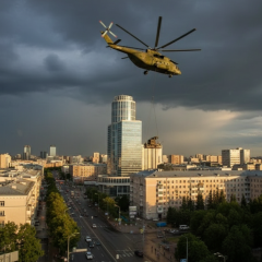 На дахах московських будівель розгортають Панцирь-СМД-Е
