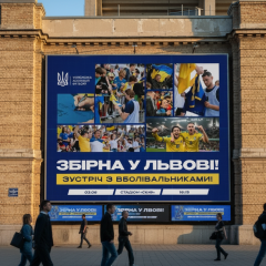 Сборная Украины тренируется во Львове