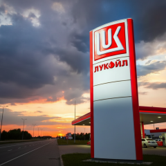 Lukoil has a license to sell assets in the USA