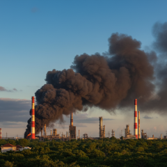 Drones attack diesel production
