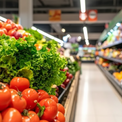 Statistics of decreased harvest of vegetables and fruits