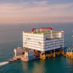The largest marine energy platform in China