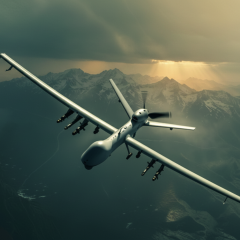 Ukrainian drones monitor Russian rear objects