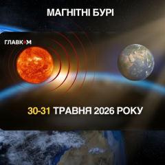Зображення магнітних бурь на фоні Землі