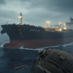 Interception of oil tanker in the Atlantic