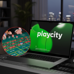 Логотип PlayCity з забороненим Favbet