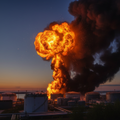 Дроны атаковали нефтяной терминал в Петербурге