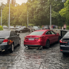 Accident on Podil descent