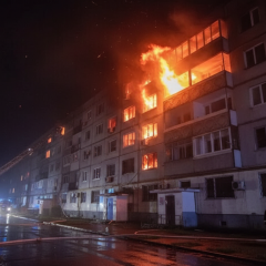 Атака РФ на Павлоград: безпілотники поразили будівлю та автомобілі
