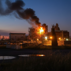 Decline in oil production in Russia