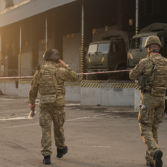 Взрыв на Новой почте в Киеве