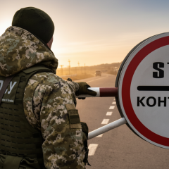 Пенсионеры в аэропорту у границы