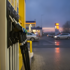 Black market fuel in Crimea