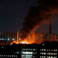 Вибухи в окупованих Маріуполі та Алчевську: горять підстанції