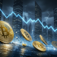 График биткойна падает до 60 800 долларов