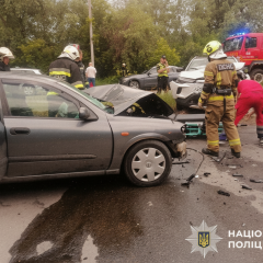 Автомобиль Nissan во время смертельного ДТП