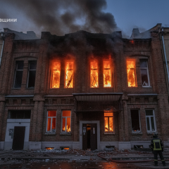 Дрони Росії атакували Харків: поранені п’ять людей