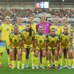Женская сборная Украины в матче