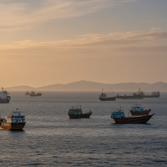 Iran closed the Strait of Hormuz for vessels