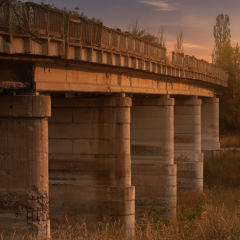 Атака ЗСУ на мости нічогою