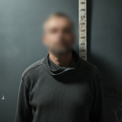 Man attacking acquaintance with a knife in Kyiv