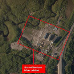 Russian military base near NATO borders