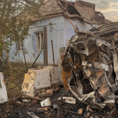 Поранені люди внаслідок атаки дронів в Миколаєві