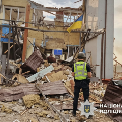 Russian Drone Destroys School Rebuilt with United24 Funds in Chernihiv Region