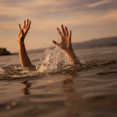 Tragedy during swimming in Kyiv