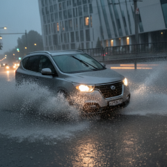 Kyiv hit by heavy rain and hailstorm