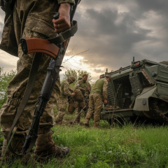 Українські дрони на полі бою