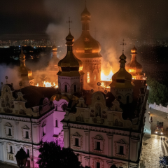 Успенський собор після атаки