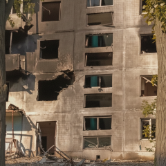Нічна атака на Київ: дрон влучив у Лавру та кіностудію Довженка