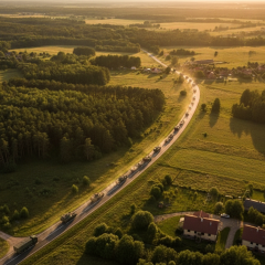 Military training on the borders of Lithuania