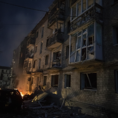 Пострадавшие от взрыва в Балаклее