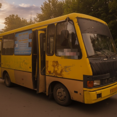 Російський дрон атакує транспортні засоби