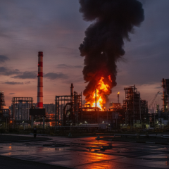 Zelensky confirmed the attack on the refinery in Moscow
