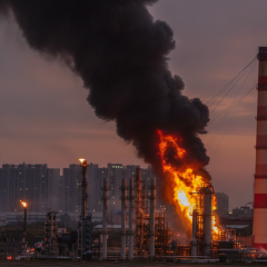 Дрон Мадяра з написом 'Москва ляже' атакував НПЗ у відповідь на удар по Лаврі