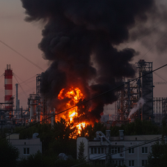 Дрон Зеленського атакує найбільше НПЗ Москви