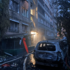 Victims of the strike in Kyiv