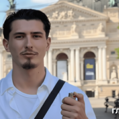 На зображенні - блогер Гаврилів та підліток