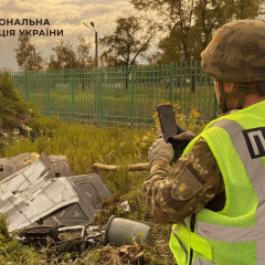 Вибухотехніки знешкоджують дрони