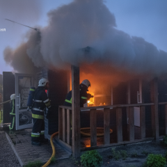 Fire at 'Zernyatko' cafe in Berezan